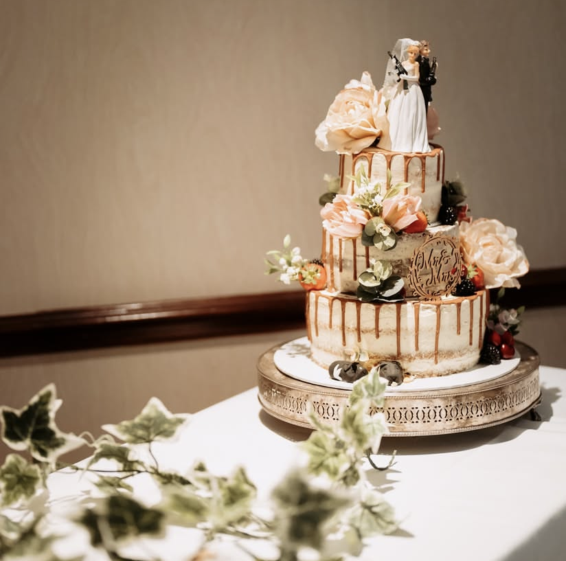 Floral Cake Decoration